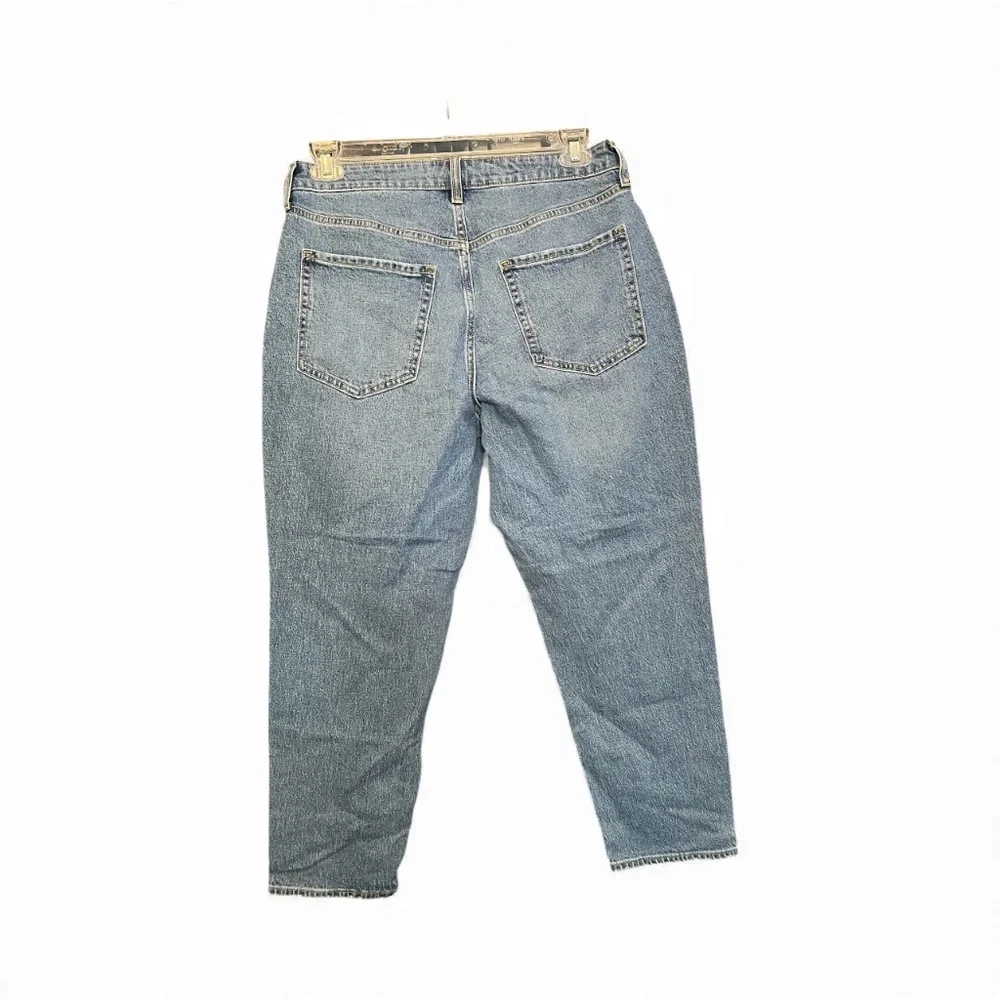 💙 EUC OLD NAVY Lilo High-Rise Curvy OG Straight Blue Jeans | Sz 12